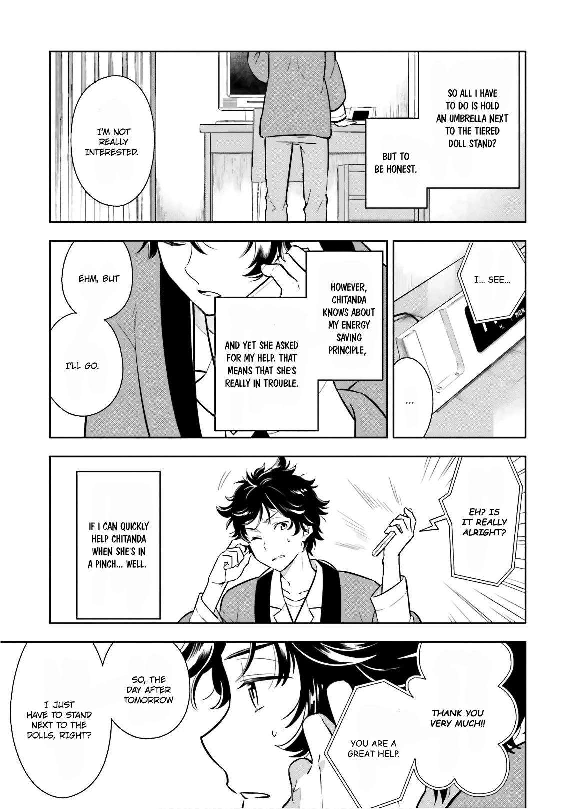 Hyouka Chapter 49 page 9 - Chapter 49: The Doll That Took A Detour ①