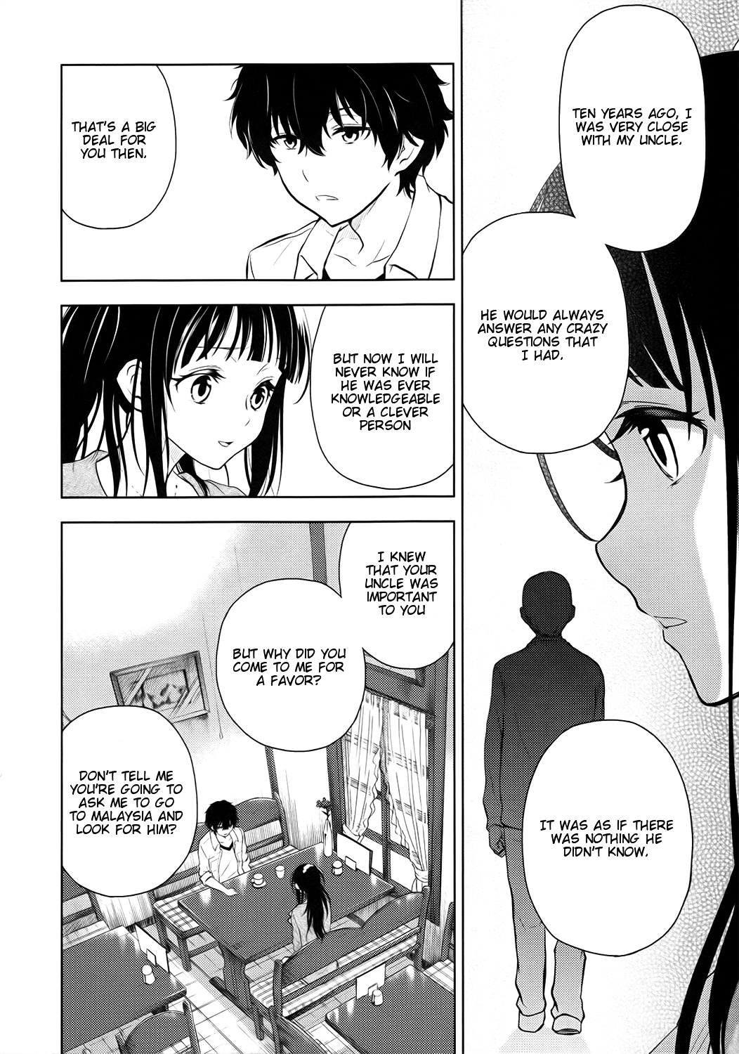 Hyouka Chapter 5.2 page 10 - Chapter 5 v2 : The Circumstances of the Descendants of the Classics Club