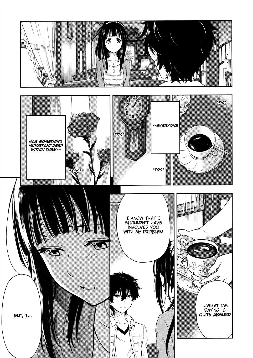 Hyouka Chapter 5.2 page 23 - Chapter 5 v2 : The Circumstances of the Descendants of the Classics Club