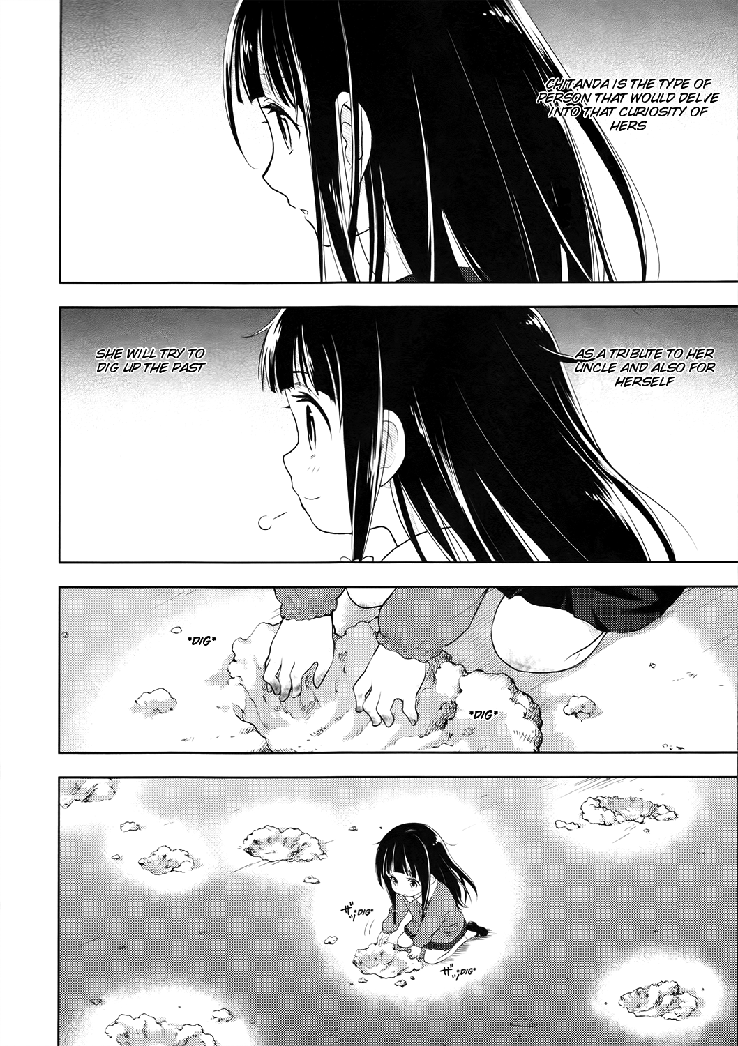 Hyouka Chapter 5.2 page 28 - Chapter 5 v2 : The Circumstances of the Descendants of the Classics Club