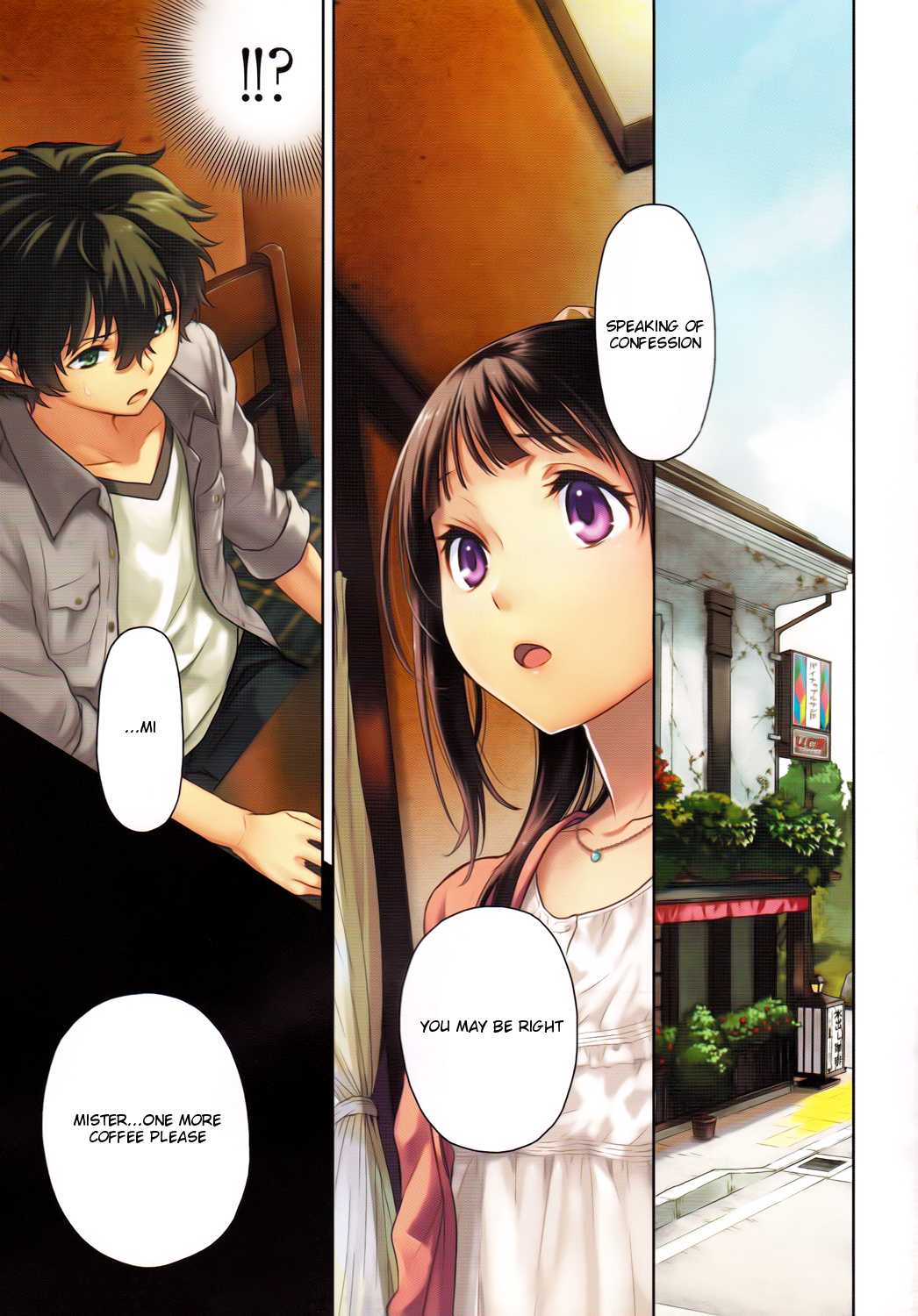 Hyouka Chapter 5.2 page 3 - Chapter 5 v2 : The Circumstances of the Descendants of the Classics Club