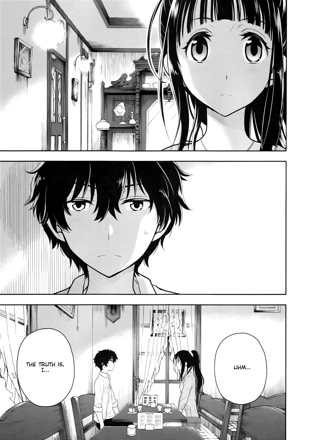 Hyouka Chapter 5.2 page 7 - Chapter 5 v2 : The Circumstances of the Descendants of the Classics Club