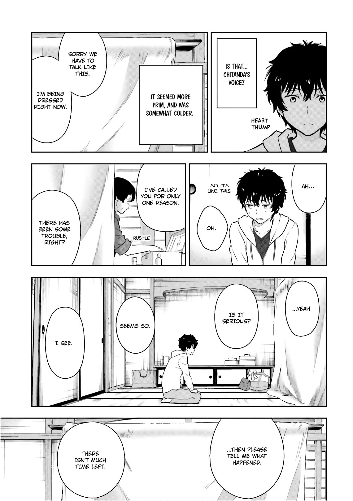 Hyouka Chapter 50 page 2 - Chapter 50: The Doll That Took A Detour ➁
