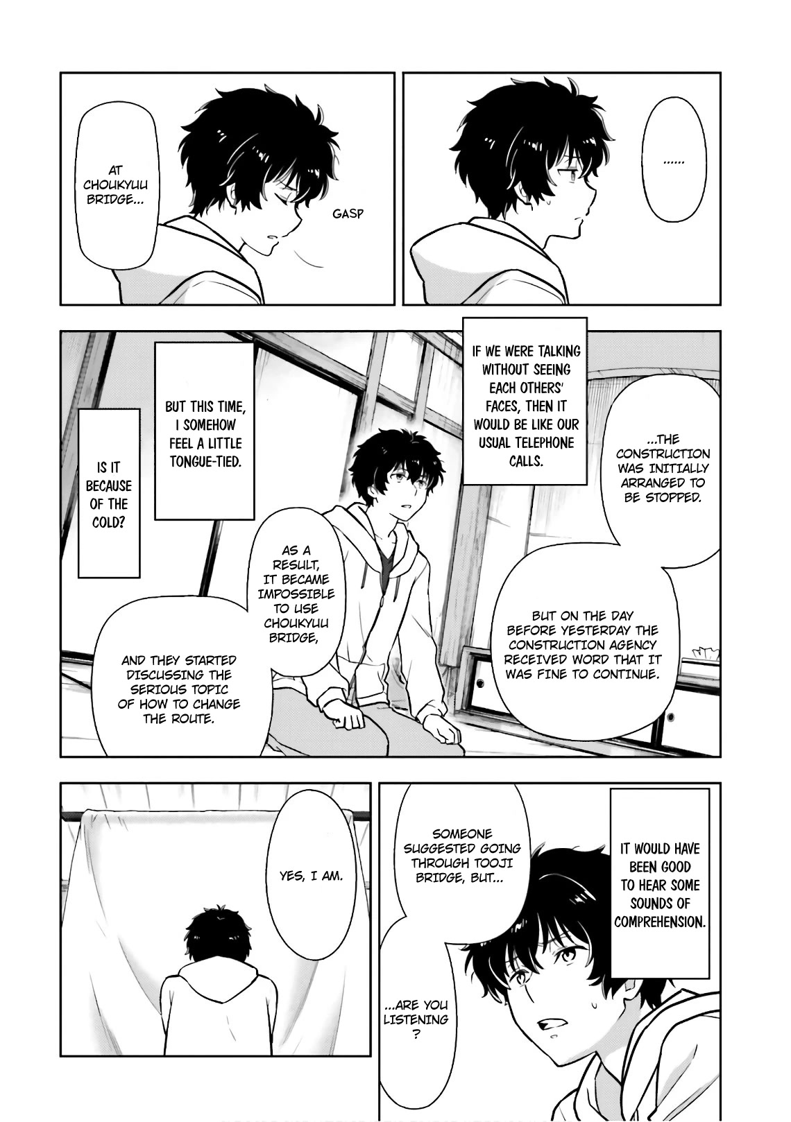 Hyouka Chapter 50 page 3 - Chapter 50: The Doll That Took A Detour ➁