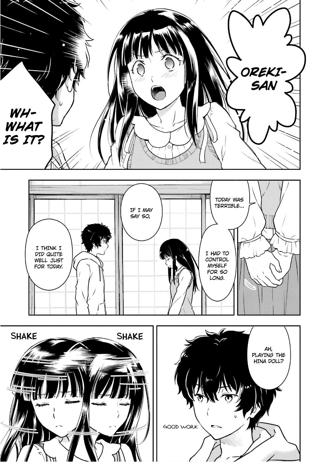 Hyouka Chapter 50 page 34 - Chapter 50: The Doll That Took A Detour ➁