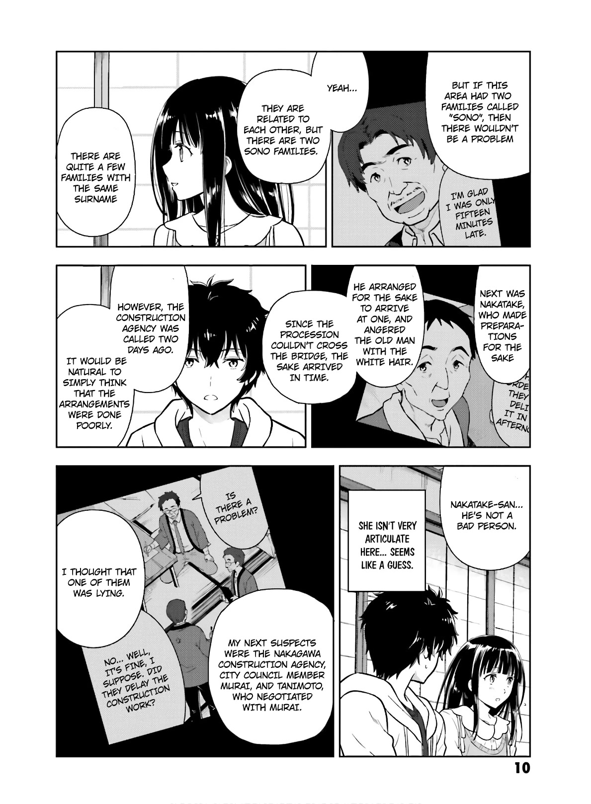 Hyouka Chapter 51 page 12 - Chapter 51: The Doll That Took A Detour ➂