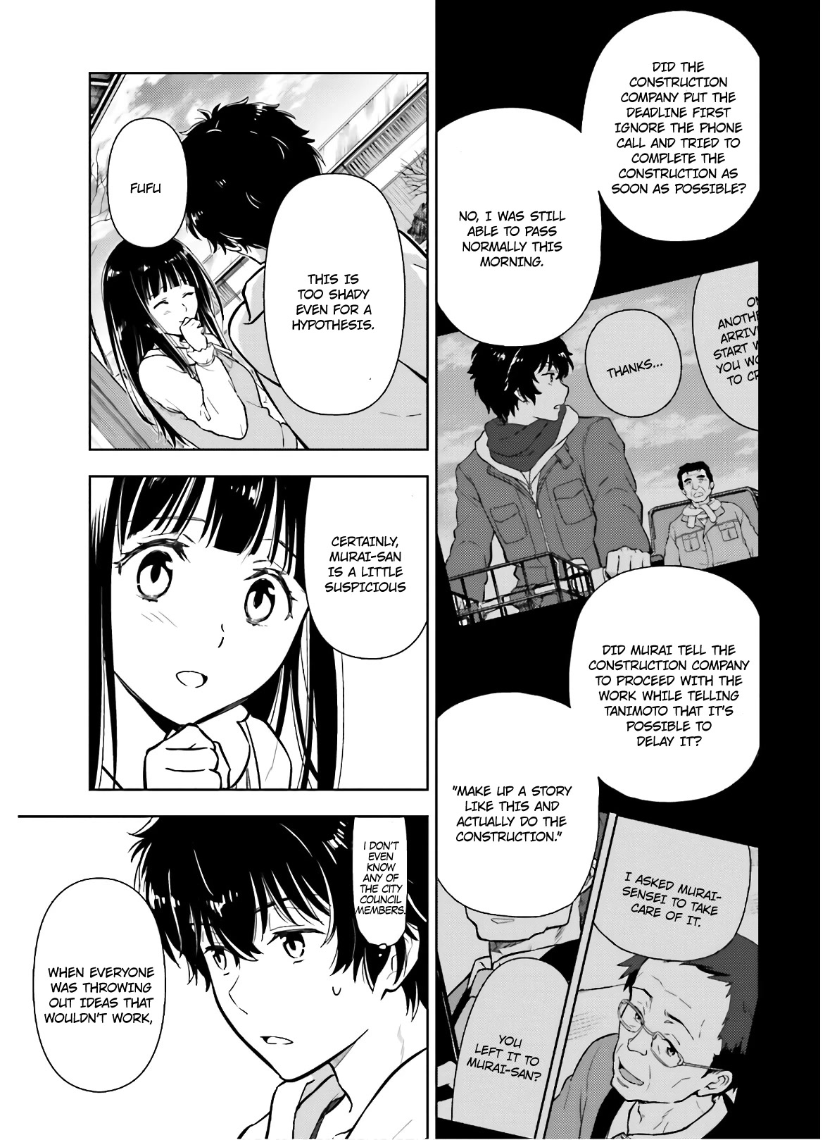 Hyouka Chapter 51 page 13 - Chapter 51: The Doll That Took A Detour ➂
