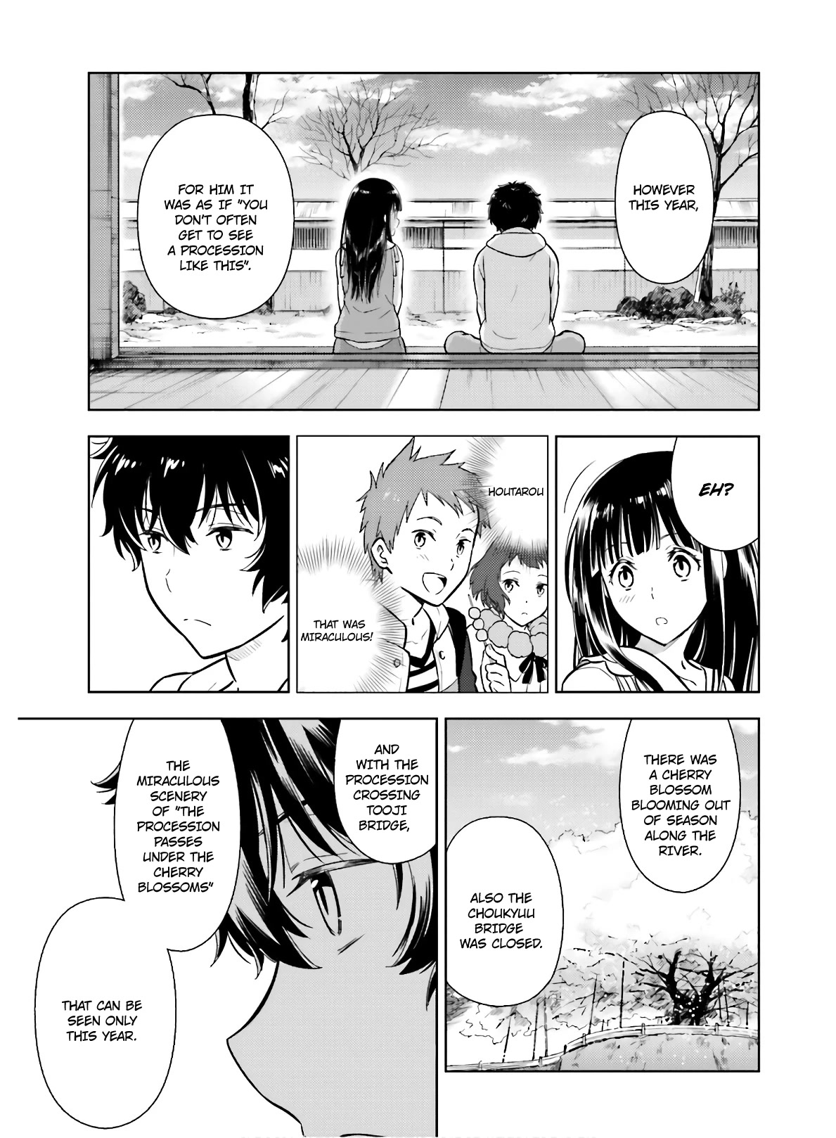 Hyouka Chapter 51 page 15 - Chapter 51: The Doll That Took A Detour ➂