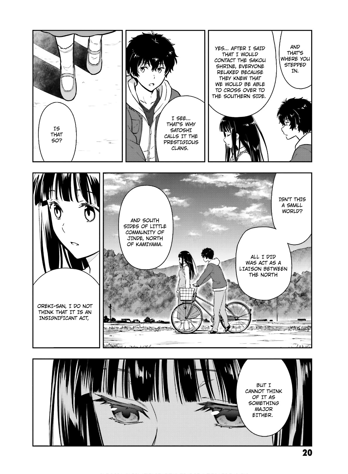 Hyouka Chapter 51 page 22 - Chapter 51: The Doll That Took A Detour ➂