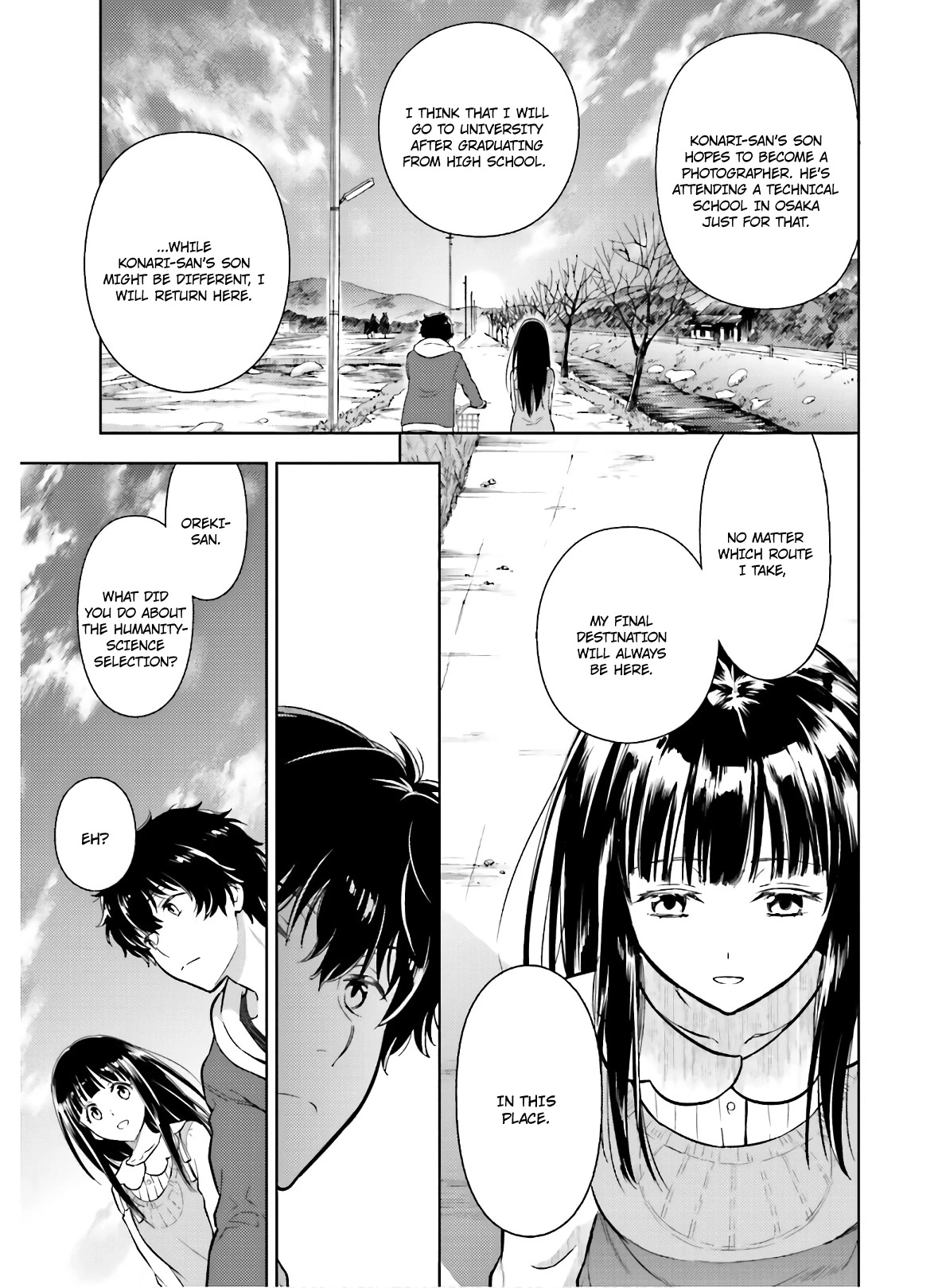 Hyouka Chapter 51 page 23 - Chapter 51: The Doll That Took A Detour ➂