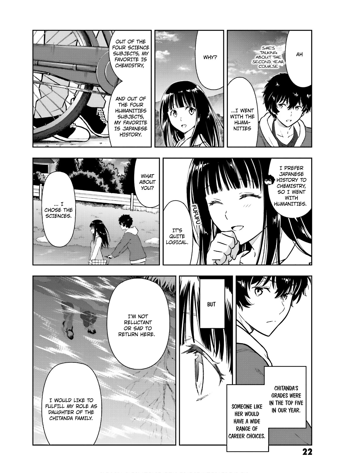 Hyouka Chapter 51 page 24 - Chapter 51: The Doll That Took A Detour ➂