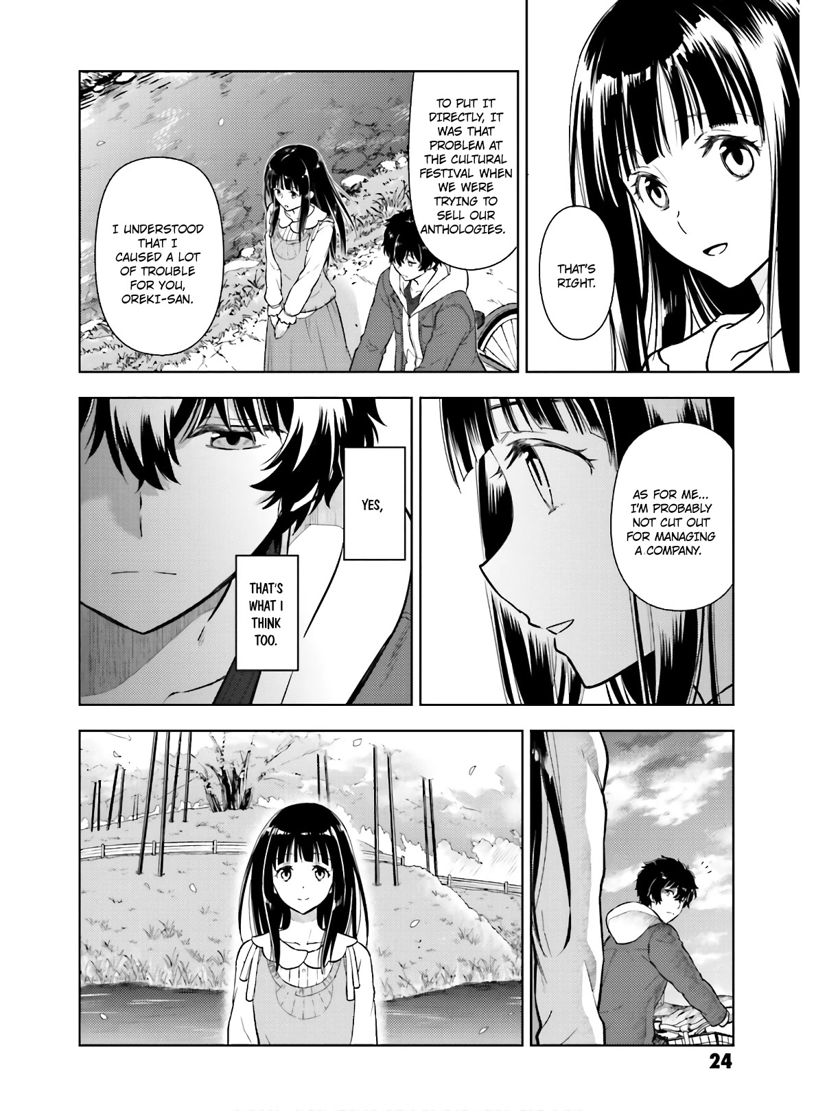 Hyouka Chapter 51 page 26 - Chapter 51: The Doll That Took A Detour ➂