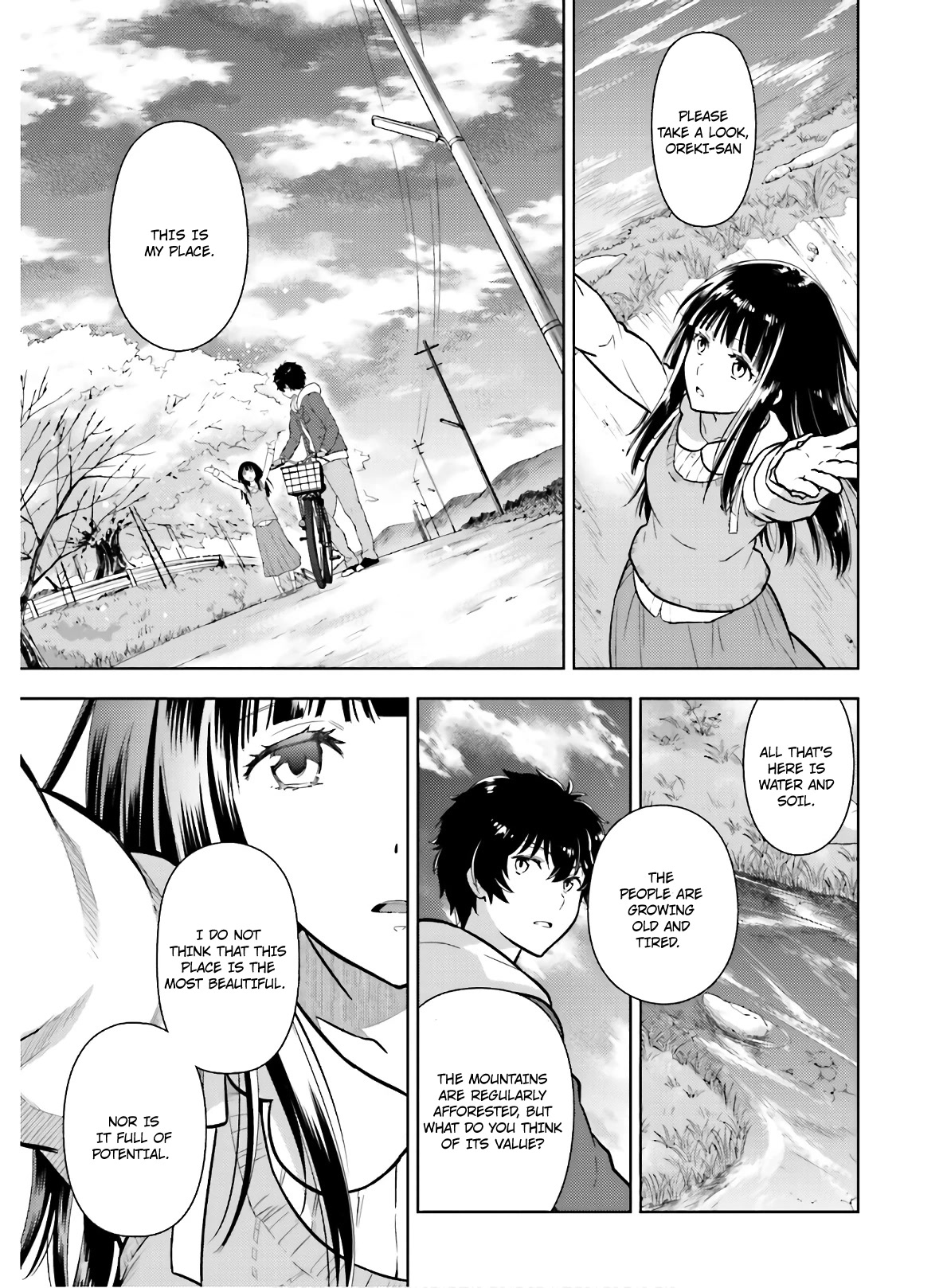 Hyouka Chapter 51 page 27 - Chapter 51: The Doll That Took A Detour ➂