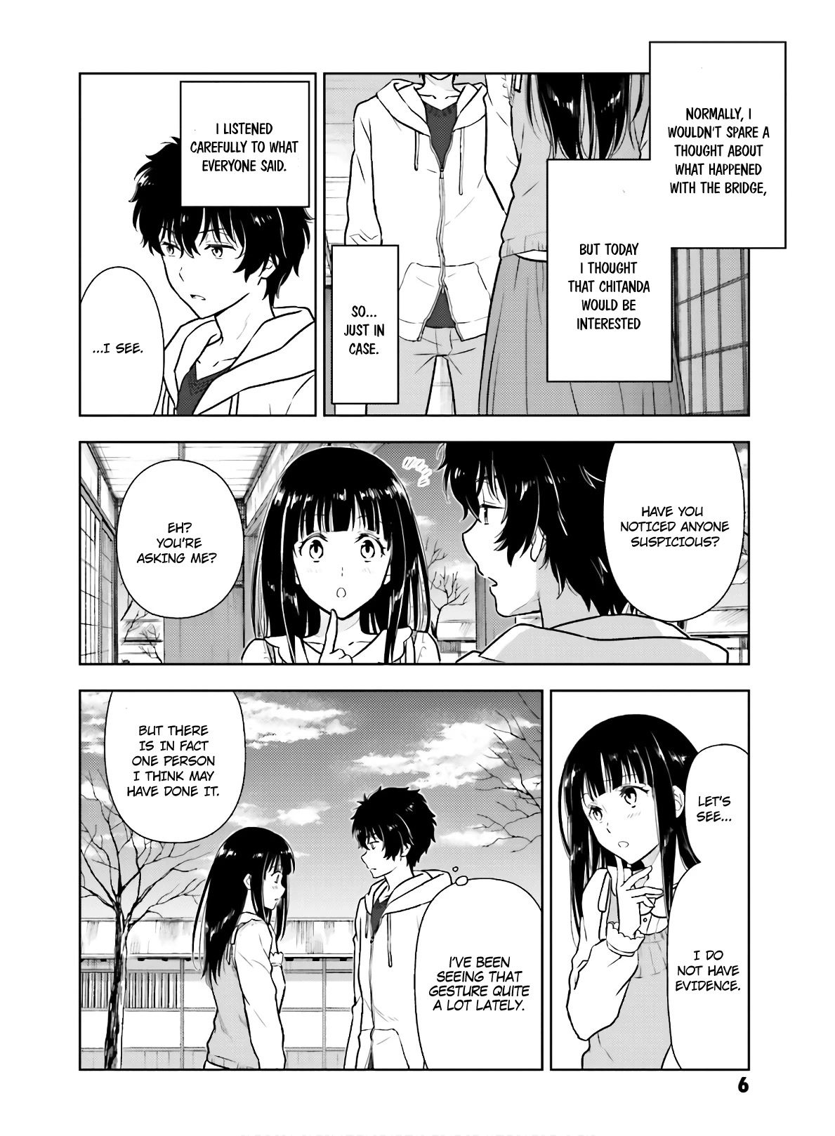 Hyouka Chapter 51 page 8 - Chapter 51: The Doll That Took A Detour ➂