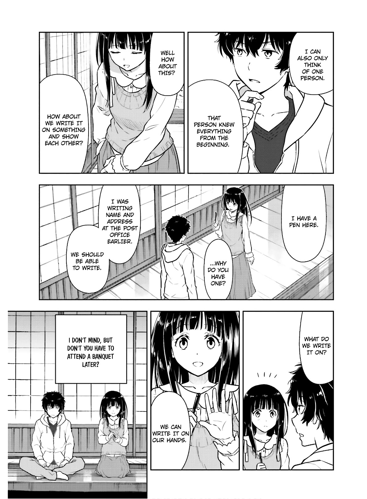 Hyouka Chapter 51 page 9 - Chapter 51: The Doll That Took A Detour ➂
