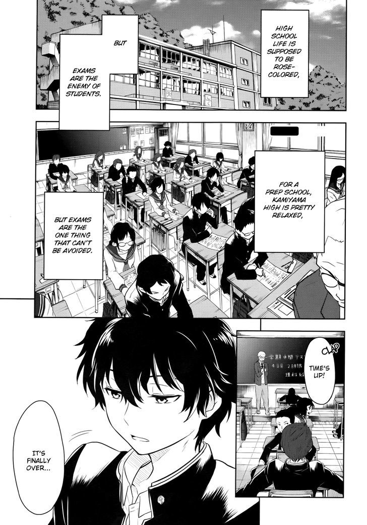 Hyouka Chapter 6 page 1 - Chapter 6 : Committing A Deadly Sin