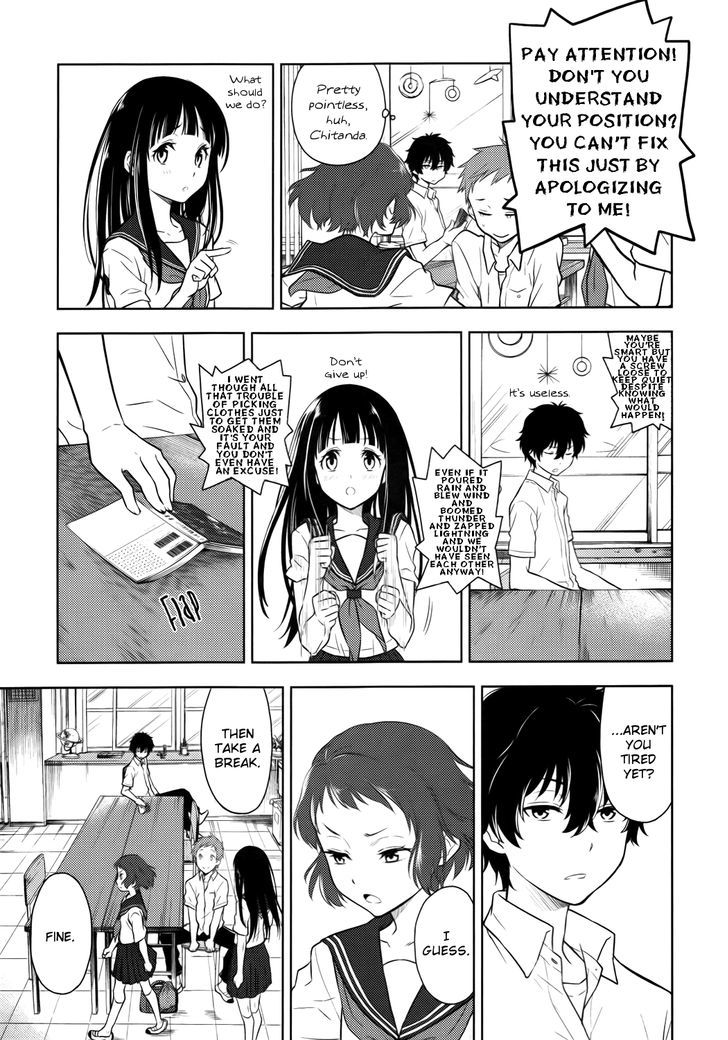 Hyouka Chapter 6 page 11 - Chapter 6 : Committing A Deadly Sin