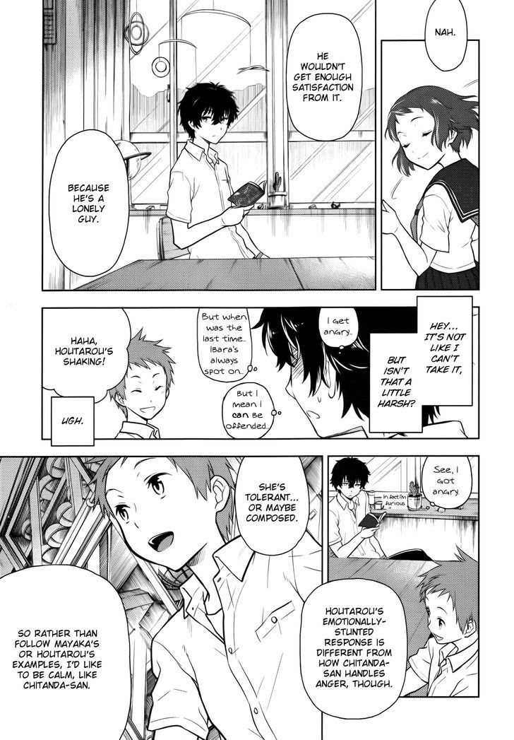 Hyouka Chapter 6 page 15 - Chapter 6 : Committing A Deadly Sin