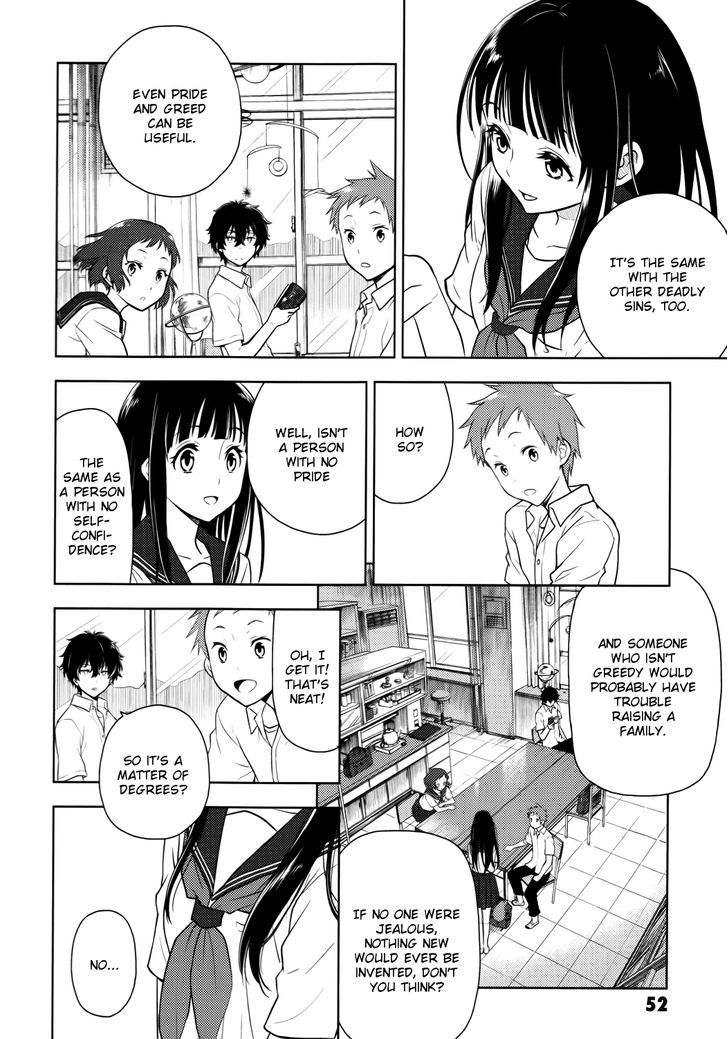 Hyouka Chapter 6 page 20 - Chapter 6 : Committing A Deadly Sin