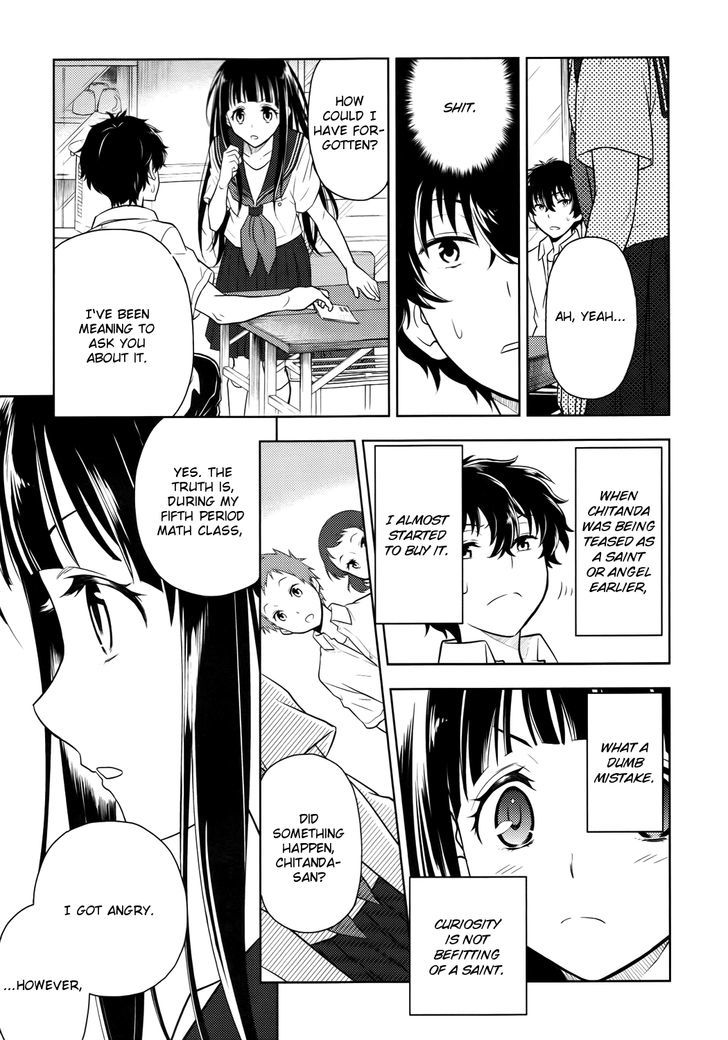 Hyouka Chapter 6 page 25 - Chapter 6 : Committing A Deadly Sin