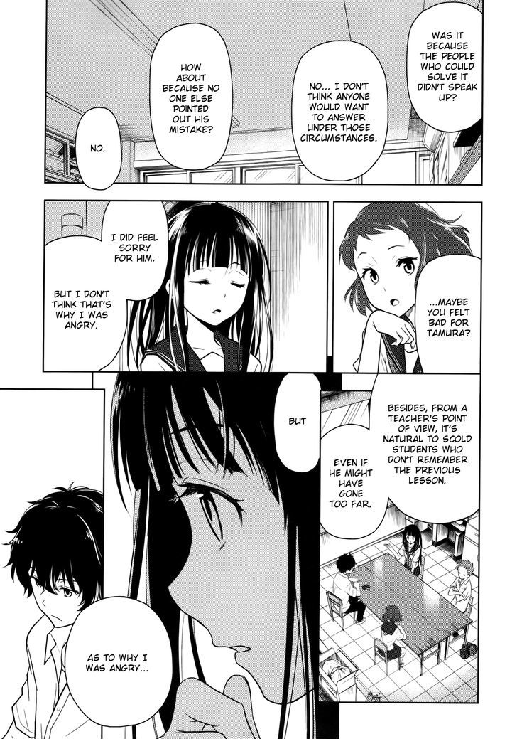 Hyouka Chapter 6 page 35 - Chapter 6 : Committing A Deadly Sin