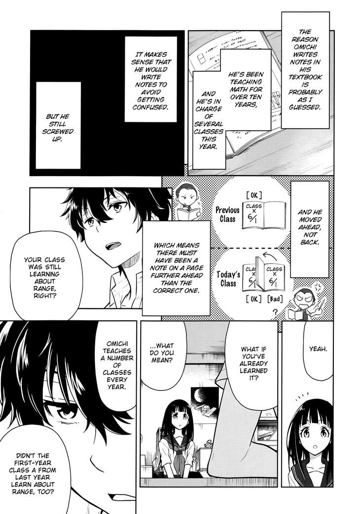 Hyouka Chapter 6 page 39 - Chapter 6 : Committing A Deadly Sin