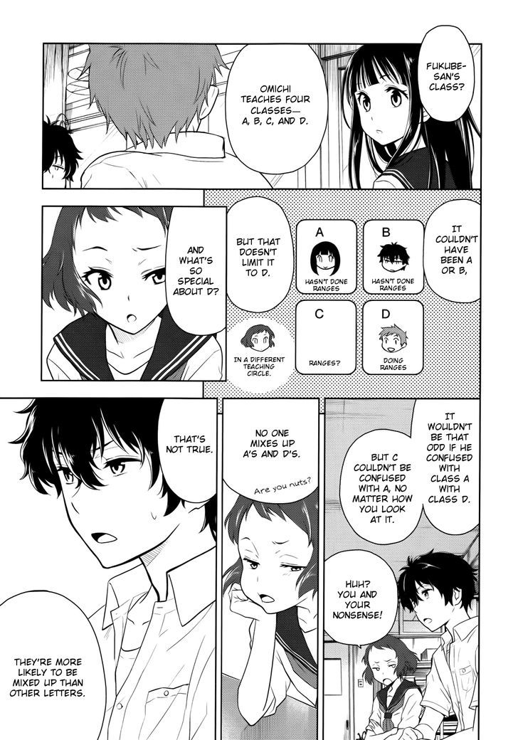 Hyouka Chapter 6 page 43 - Chapter 6 : Committing A Deadly Sin