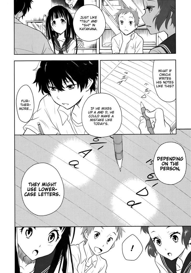 Hyouka Chapter 6 page 44 - Chapter 6 : Committing A Deadly Sin