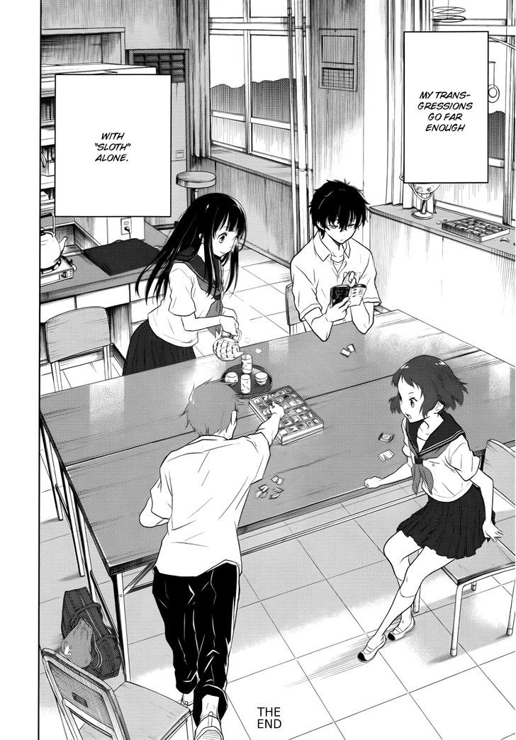 Hyouka Chapter 6 page 50 - Chapter 6 : Committing A Deadly Sin