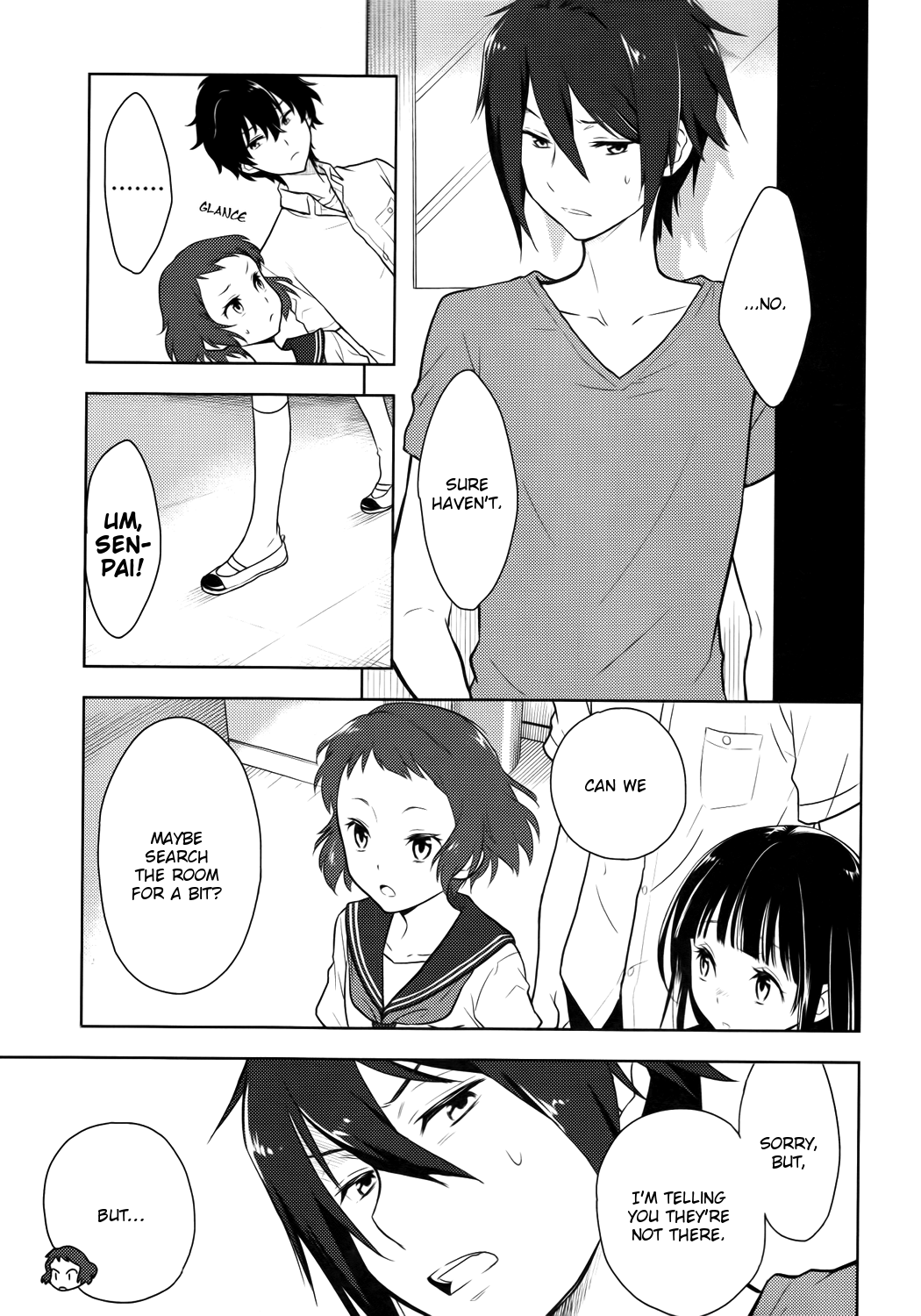 Hyouka Chapter 7.2 page 15 - Chapter 7 v2 : The Seal On the Long and Distinguished History of the Classical Lite...