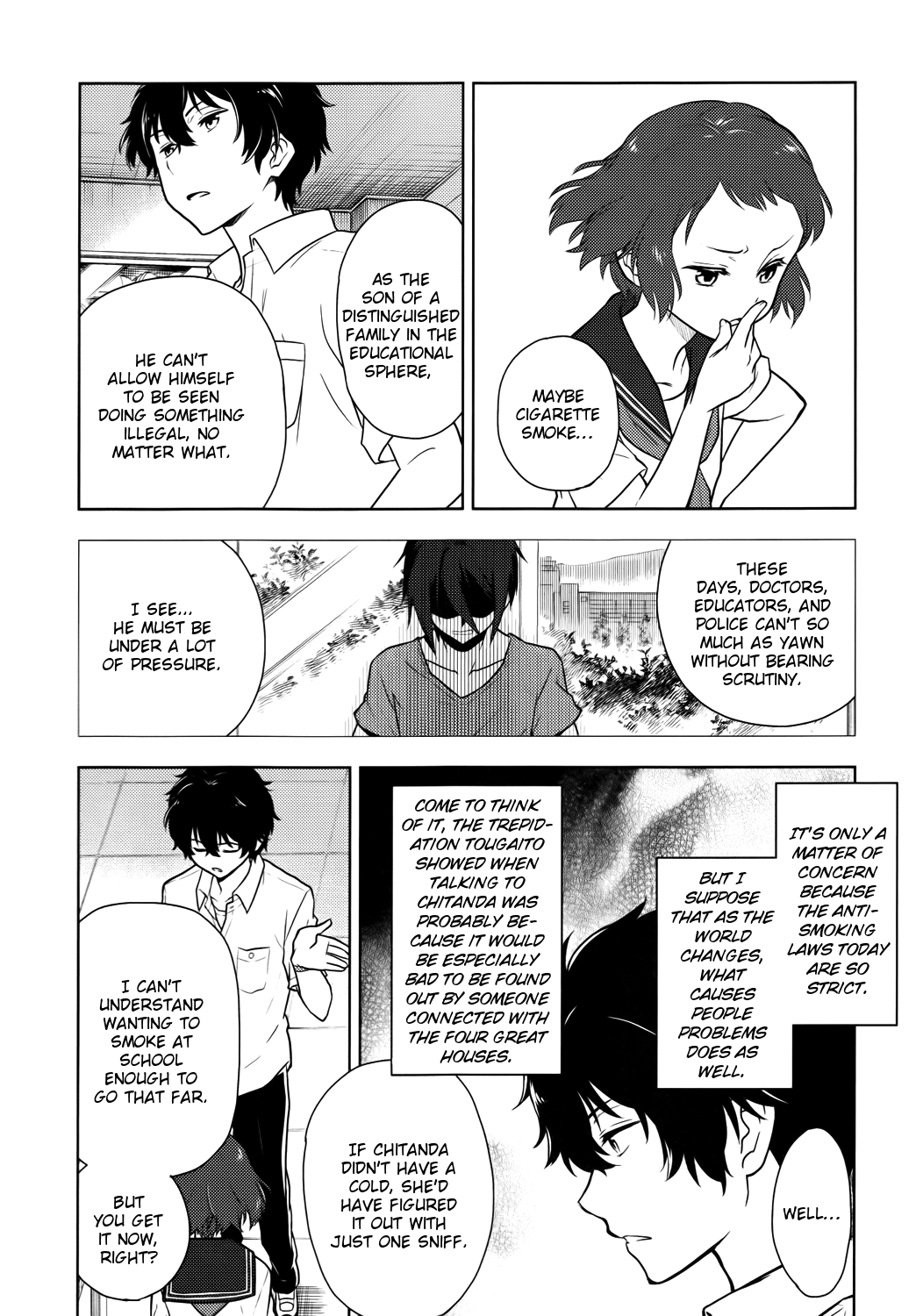 Hyouka Chapter 7.2 page 34 - Chapter 7 v2 : The Seal On the Long and Distinguished History of the Classical Lite...