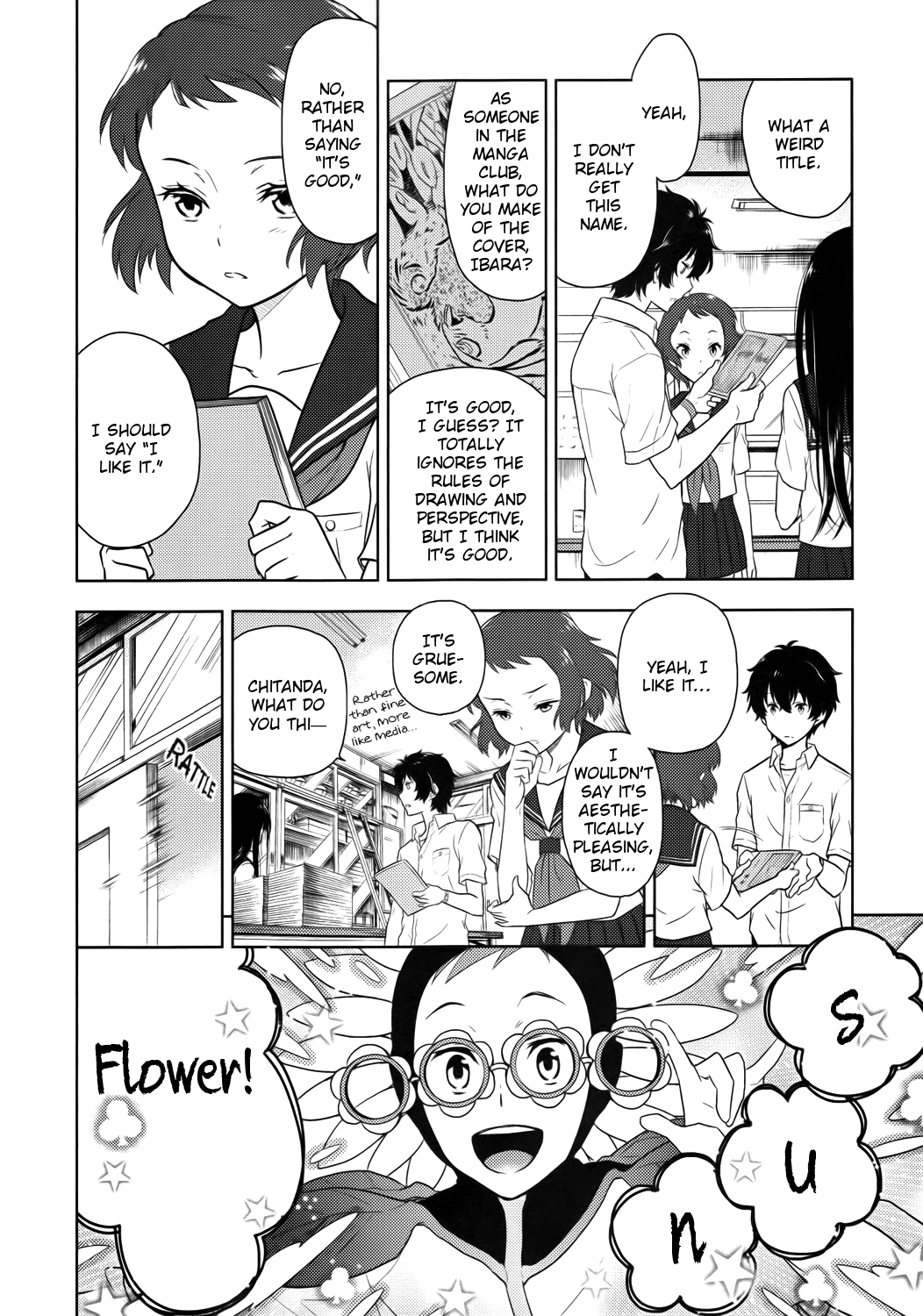Hyouka Chapter 7.2 page 38 - Chapter 7 v2 : The Seal On the Long and Distinguished History of the Classical Lite...