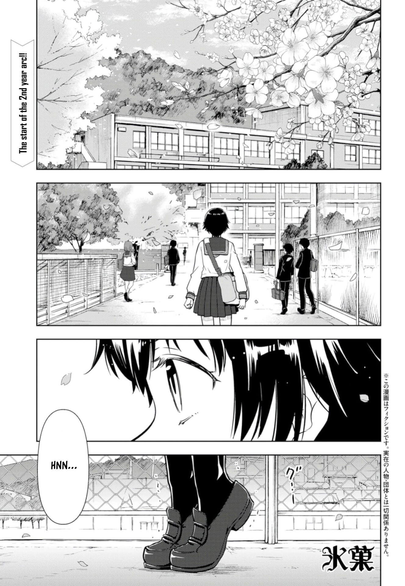 Hyouka Chapter 76 page 1 - Chapter 76: Club Applications Right Over Here! ①