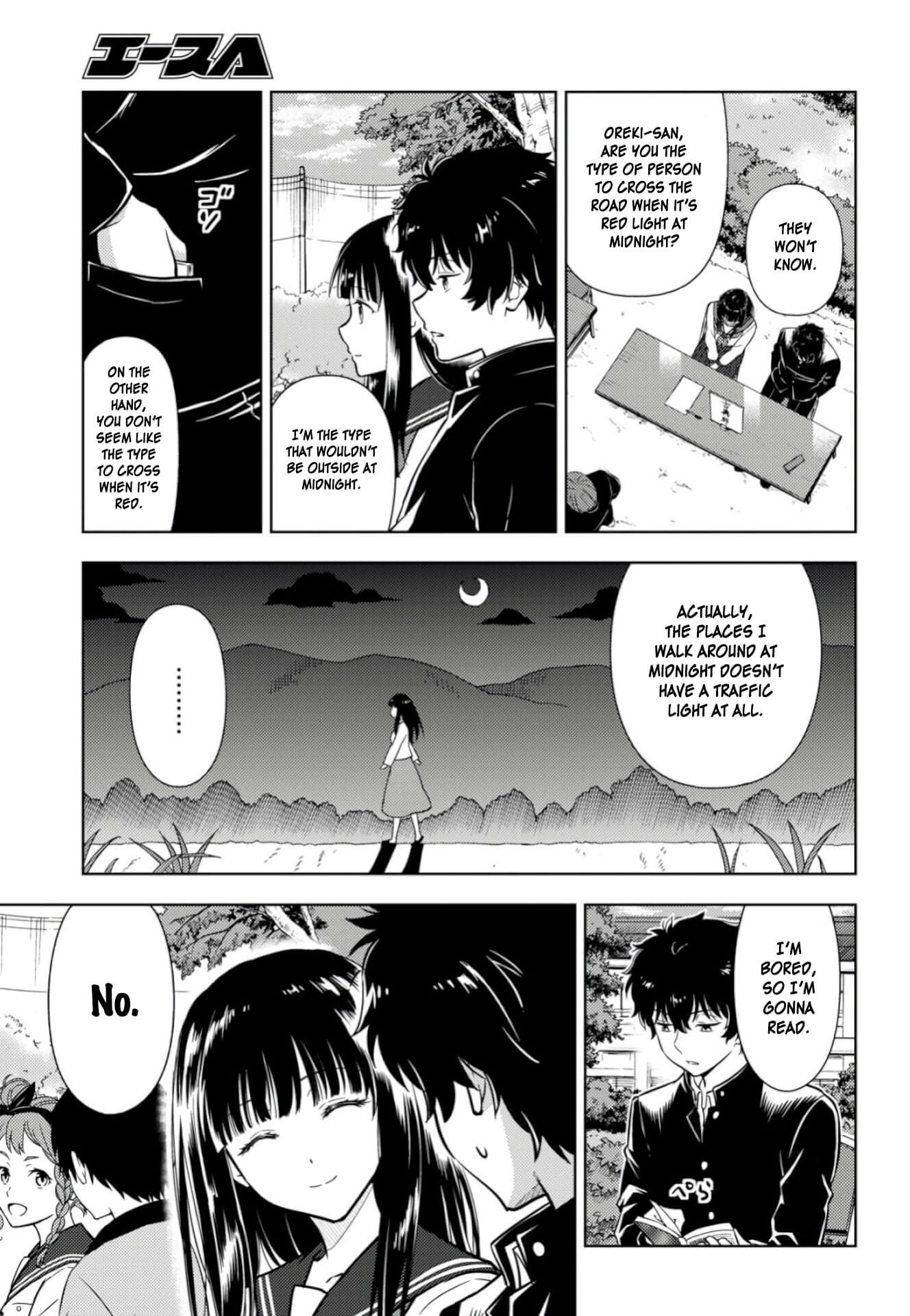 Hyouka Chapter 77 page 3 - Chapter 77: Club Applications Right Over Here! ➁