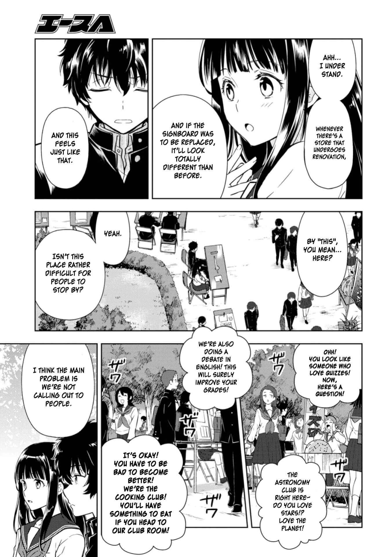 Hyouka Chapter 77 page 5 - Chapter 77: Club Applications Right Over Here! ➁