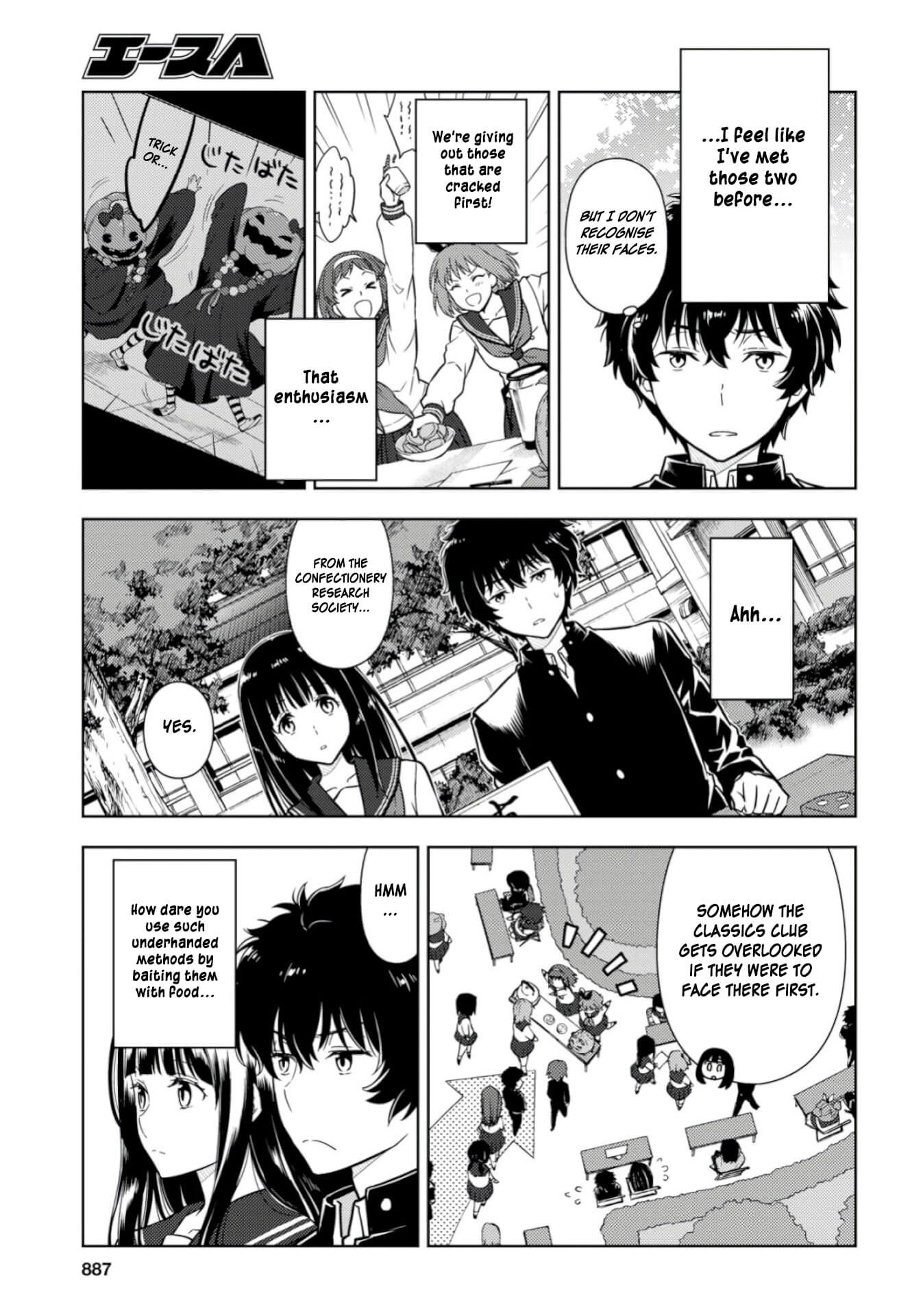 Hyouka Chapter 77 page 7 - Chapter 77: Club Applications Right Over Here! ➁