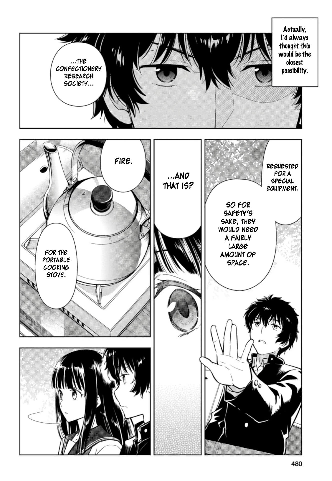 Hyouka Chapter 78 page 10 - Chapter 78: Club Applications Right Over Here! ➂