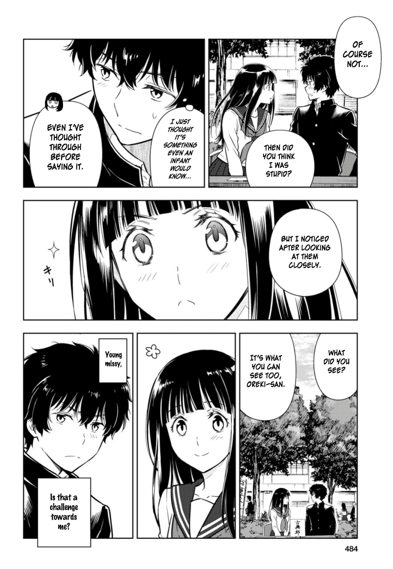 Hyouka Chapter 78 page 14 - Chapter 78: Club Applications Right Over Here! ➂