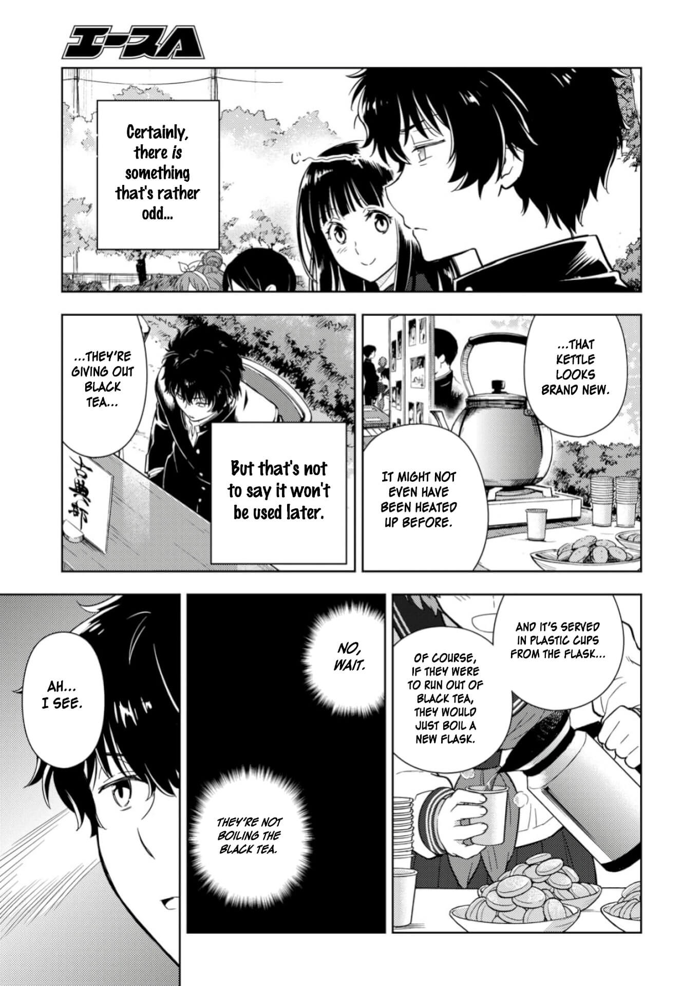 Hyouka Chapter 78 page 15 - Chapter 78: Club Applications Right Over Here! ➂