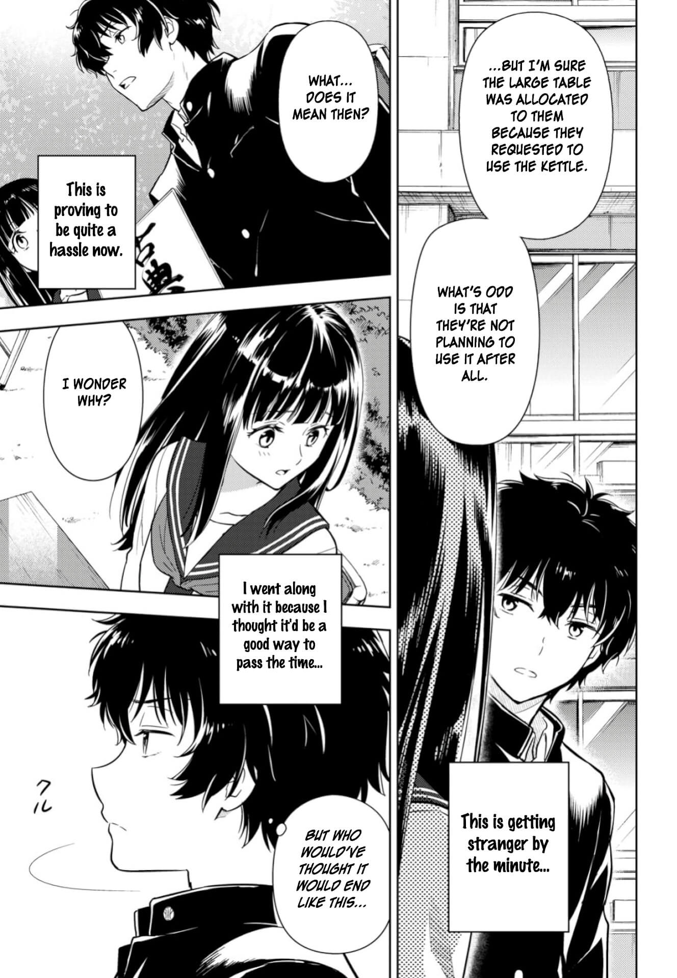 Hyouka Chapter 78 page 19 - Chapter 78: Club Applications Right Over Here! ➂