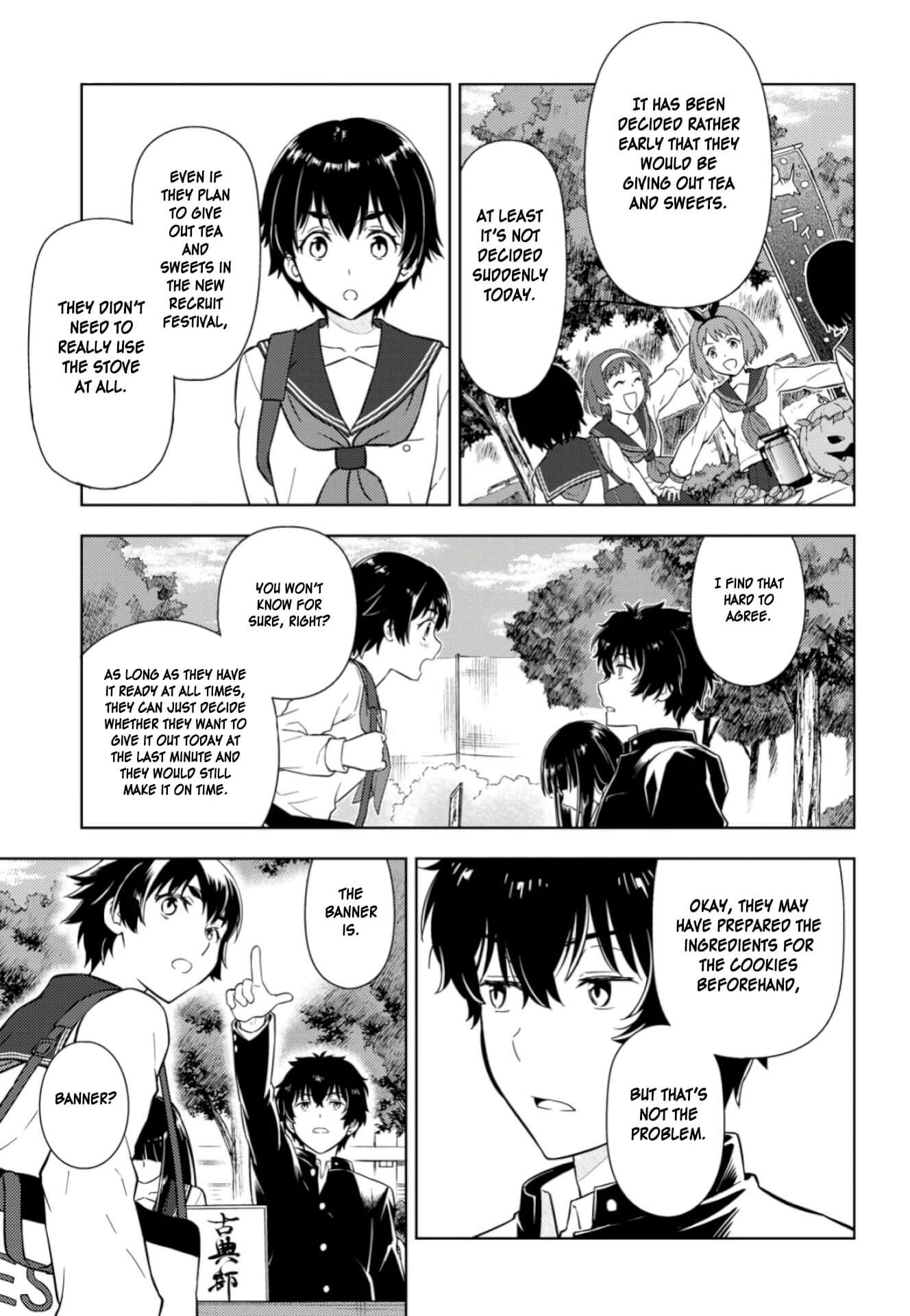 Hyouka Chapter 79 page 9 - Chapter 79: Club Applications Right Over Here! ④