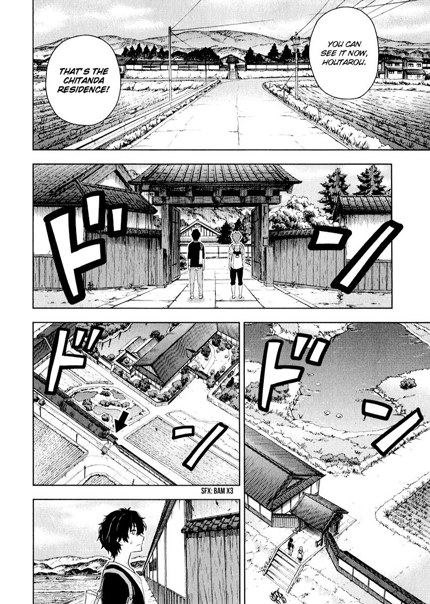 Hyouka Chapter 8 page 15 - Chapter 8 : The Old Days of the Glorious Classic Literature Club