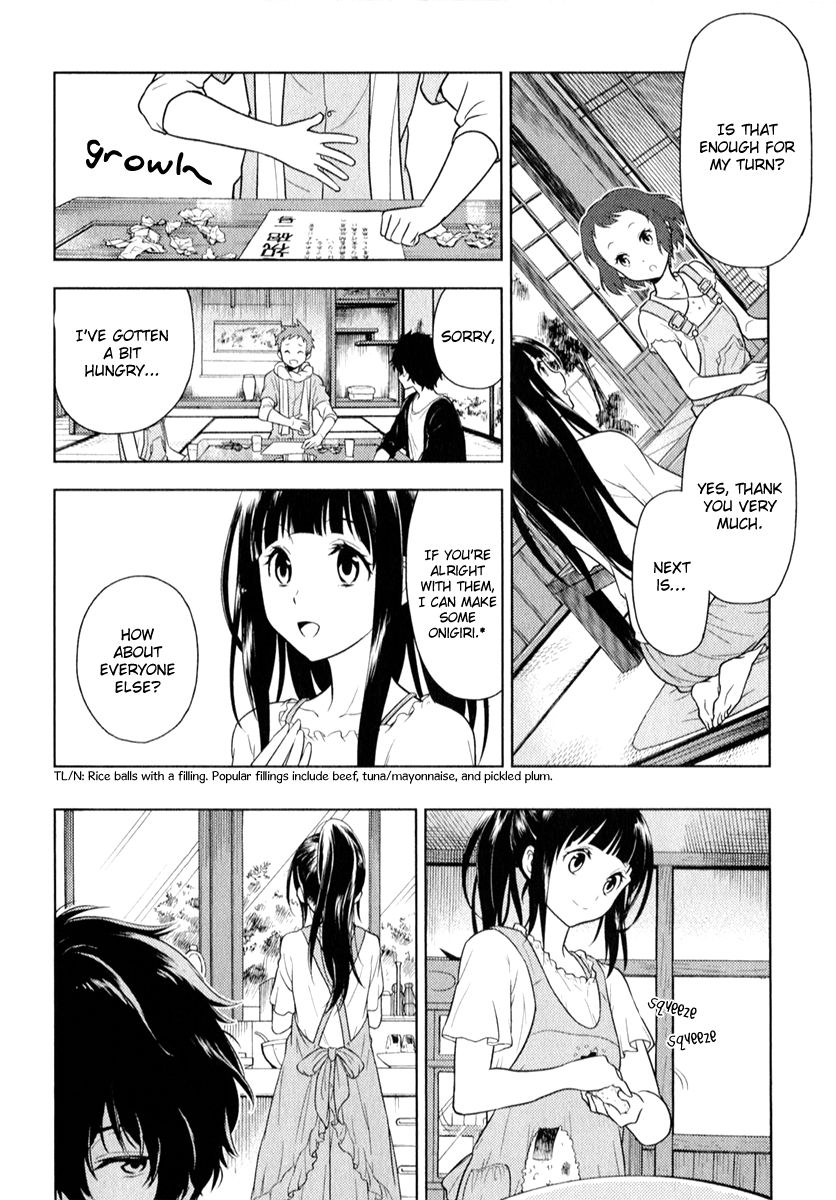 Hyouka Chapter 8 page 35 - Chapter 8 : The Old Days of the Glorious Classic Literature Club