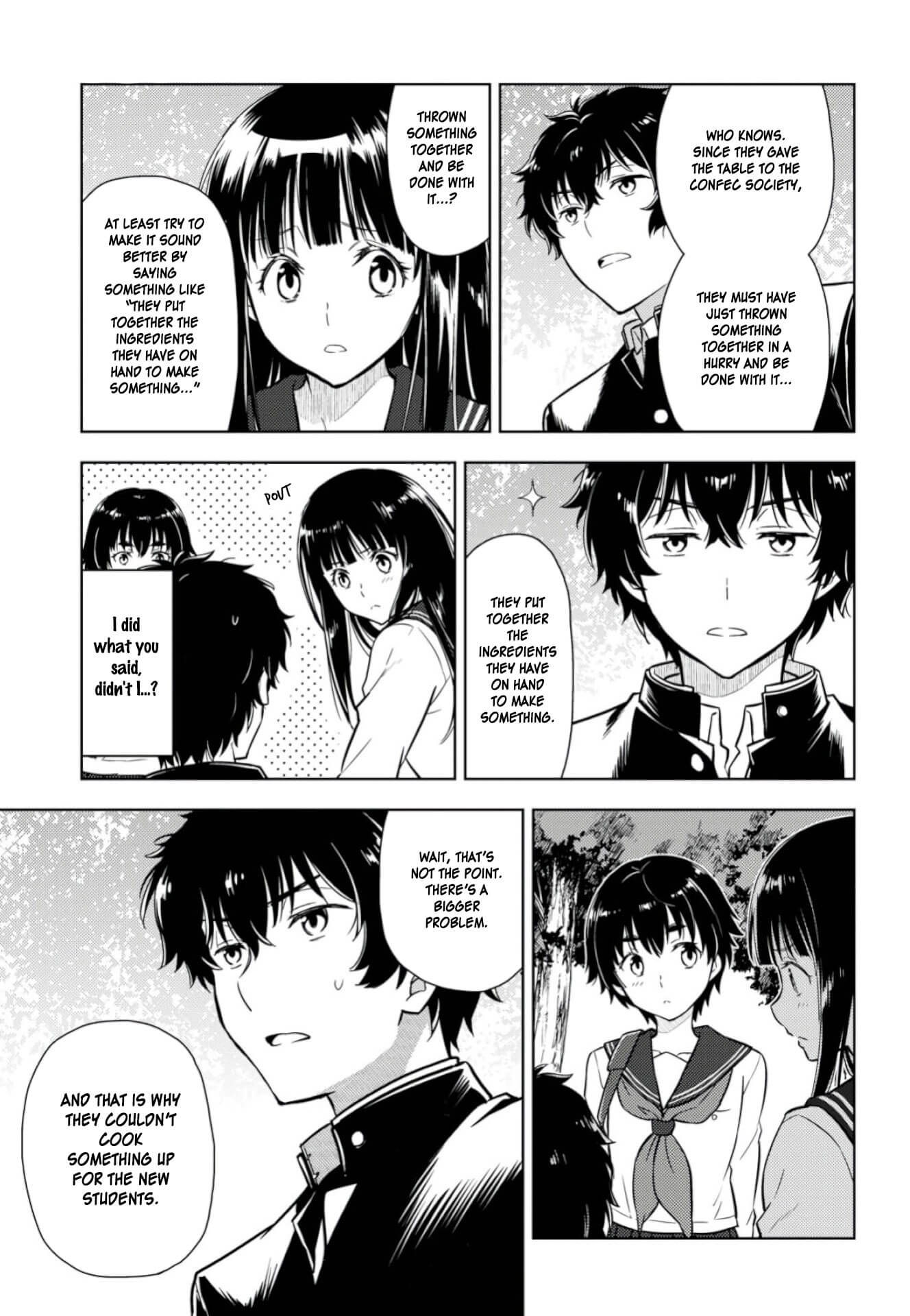Hyouka Chapter 80 page 8 - Chapter 80: Club Applications Right Over Here! ➄