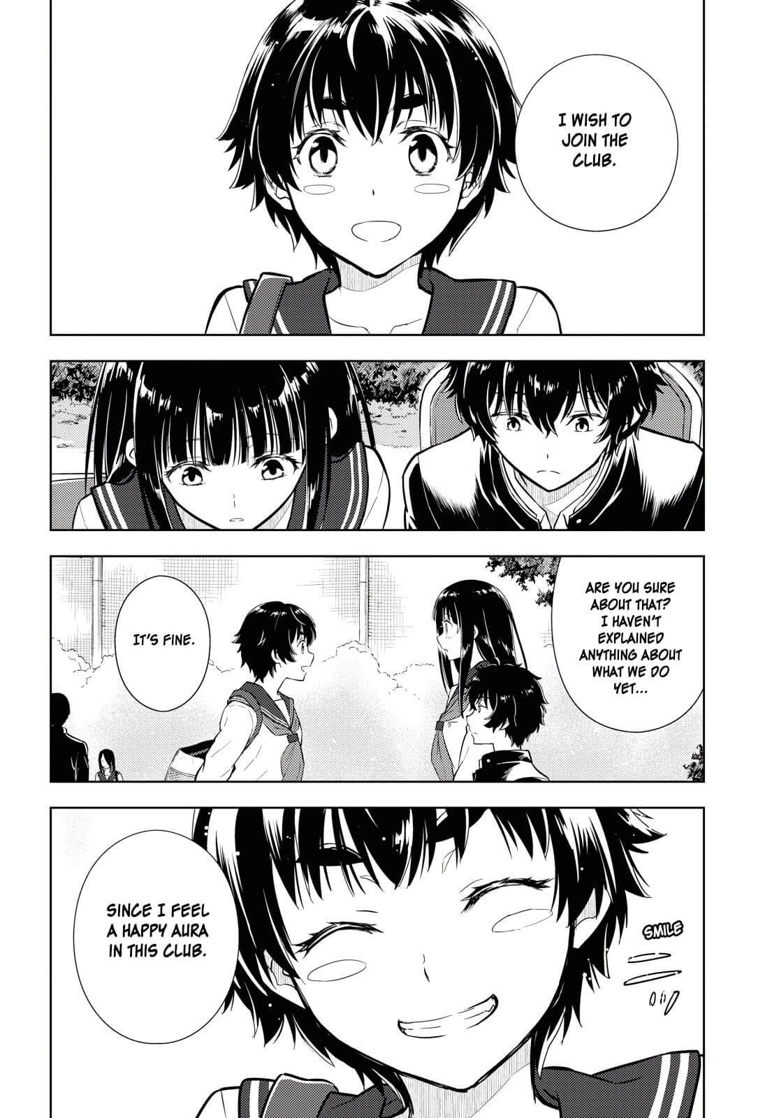 Hyouka Chapter 81 page 10 - Chapter 81: Club Applications Right Over Here! ⑥