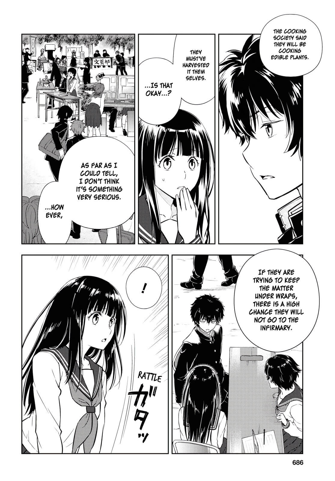 Hyouka Chapter 81 page 2 - Chapter 81: Club Applications Right Over Here! ⑥