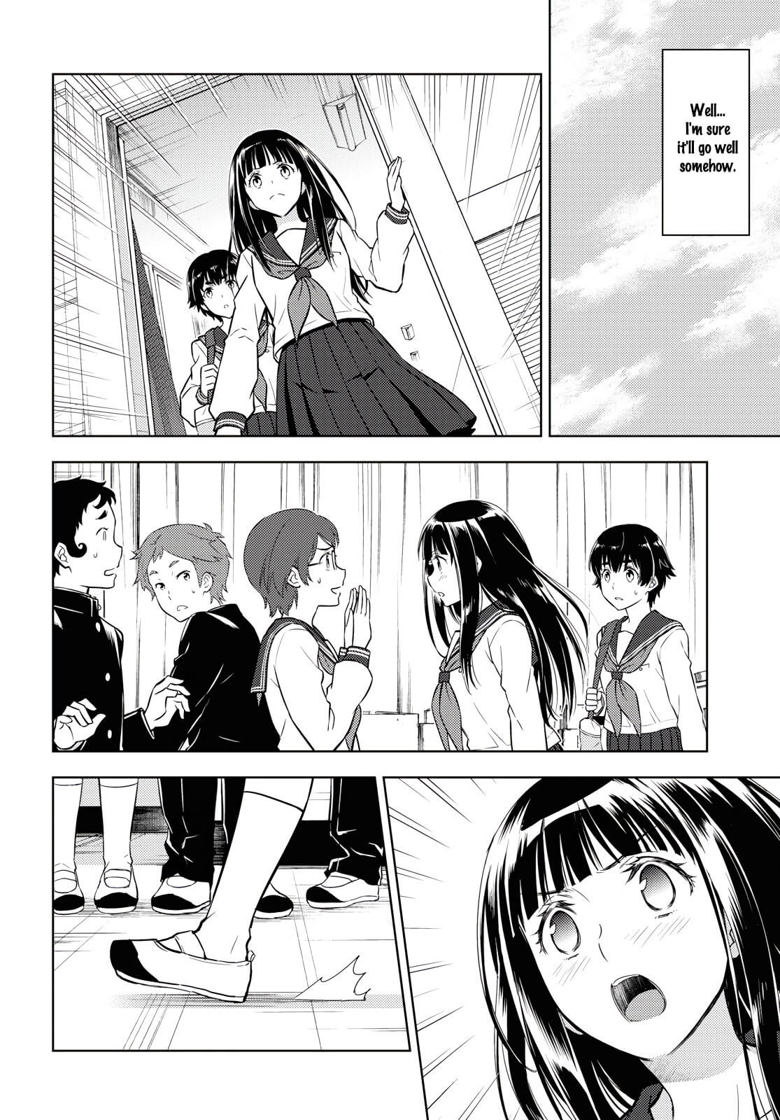 Hyouka Chapter 81 page 4 - Chapter 81: Club Applications Right Over Here! ⑥