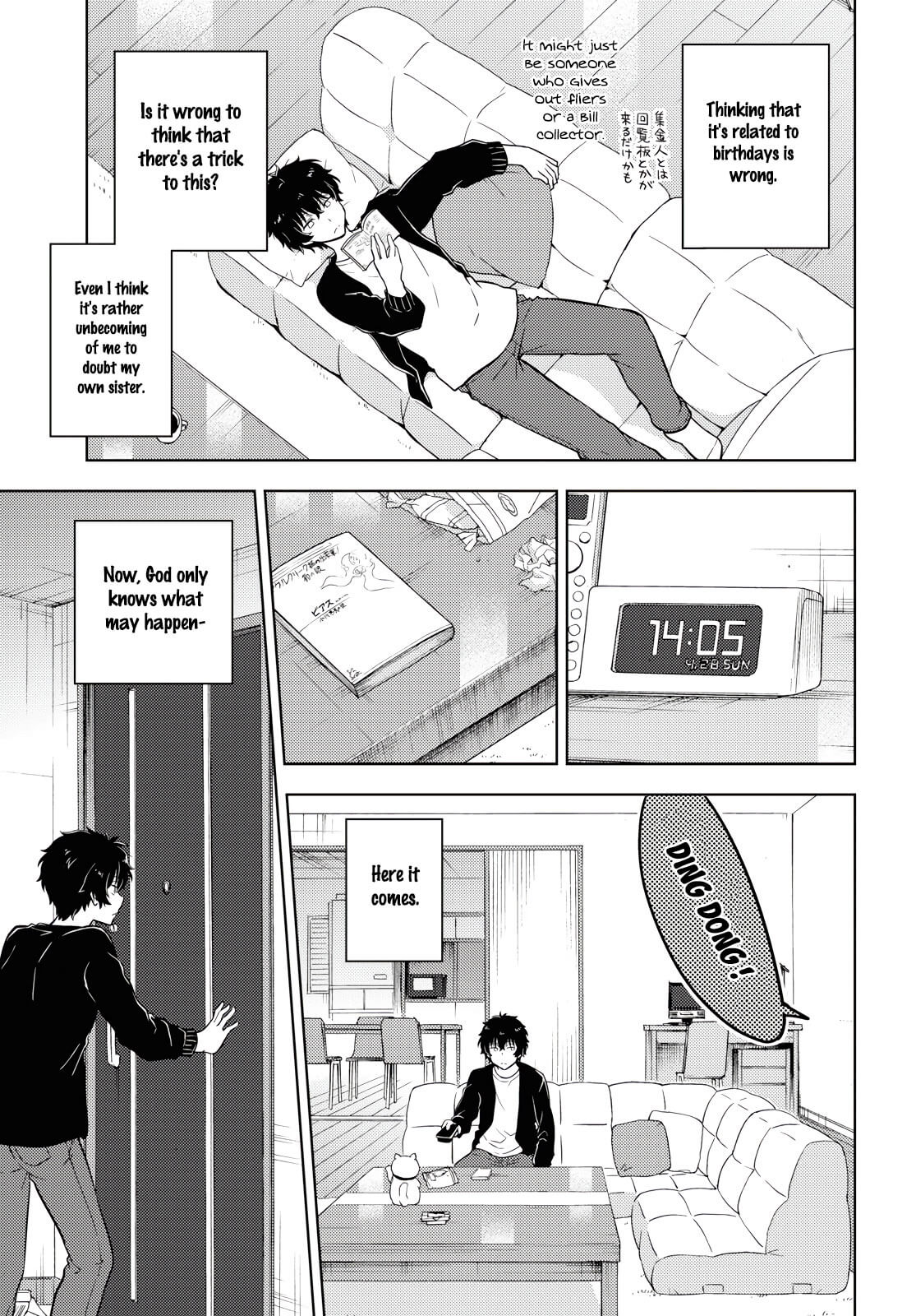 Hyouka Chapter 82 page 9 - Chapter 82: Friends Need to be Celebrated ①