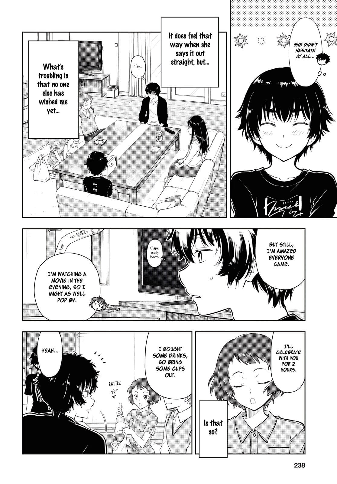 Hyouka Chapter 83 page 6 - Chapter 83: Friends Need to be Celebrated ➁
