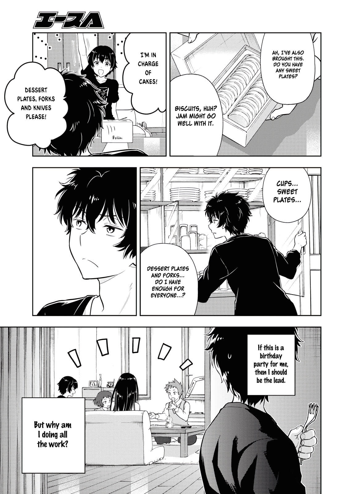 Hyouka Chapter 83 page 7 - Chapter 83: Friends Need to be Celebrated ➁
